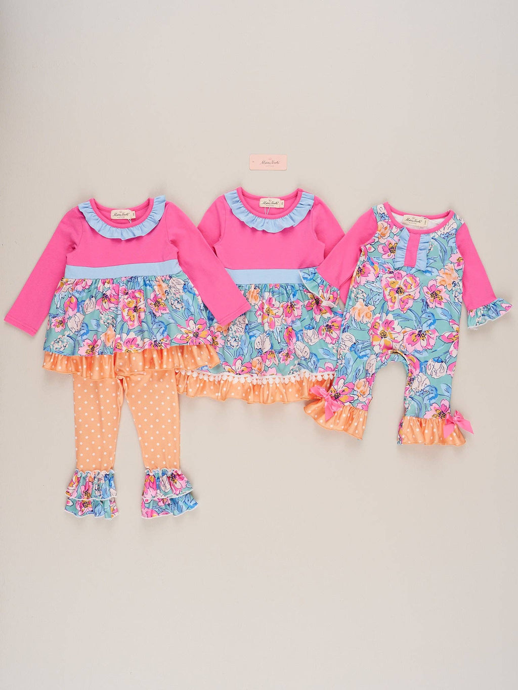 Floral Daydream Ruffle Romper: 0/3MOS